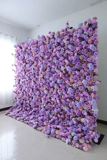 Flower Wall Installation